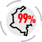  Señal claro 99% en Colombia 